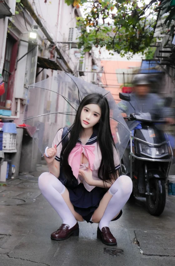 [秀人付费] 晚苏susu 诱人私拍福利 水手服