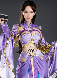 [Ugirls爱尤物] 性感女神萌琪琪COSPLAY王者荣耀妲己&露娜写真 No.738