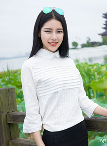 [TGOD推女神] 清新美女模特徐妍馨Mandy长发飘飘内衣诱惑私房照