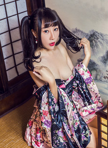 [TouTiao头条女神] 和服美女夏笑笑Summer七夕の情缘主题写真