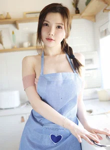 [MyGirl美媛馆] 美女模特糯美子Mini童颜巨乳女仆制服主题私房写真 VOL.381