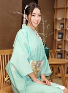 [MFStar模范学院] 美女模特方子萱韵味和服日系场景妖娆写真 Vol.332