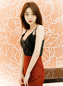 [IMiss爱蜜社] 美女模特九月生黑丝美腿&内衣诱惑娇柔写真 Vol.459