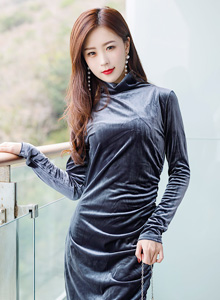 [IMiss爱蜜社] 美女模特杨紫嫣Cynthia - 典雅礼裙与丝袜美腿心愿旅拍 Vol.498