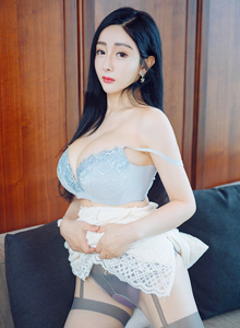 [HuaYang花漾] 美女模特允爾 - 蕾丝长裙丝袜美腿系列明艳写真 VOL.342