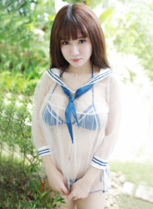 [MFStar模范学院] 美女模特K8傲娇萌萌Vivian - 肚兜+半透比基尼性感写真 Vol.105