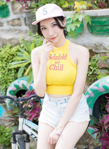 [IMISS爱蜜社] 美女模特小狐狸Sica - 牛仔短裤小清新系列首套写真 VOL.180