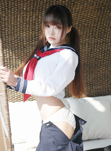 [MFStar模范学院] 模特柳侑绮Sevenbaby - 水手服诱惑少女大理旅拍 Vol.002