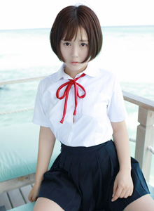 [MFStar模范学院] 美女模特Evelyn艾莉 - 比基尼+透视裙+学生装马尔代夫旅拍 Vol.057