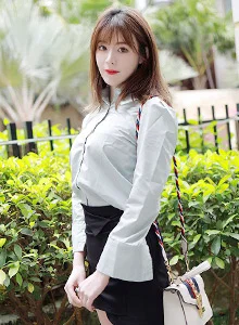 [MFStar模范学院] 美女模特yoo优优 - 都市职场OL系列妖娆写真 Vol.429