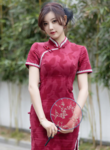 [XIAOYU语画界] 性感女神杨晨晨sugar - 浪漫旗袍黑丝系列心愿旅拍 Vol.515