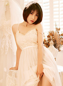 [YouMi尤蜜] 美女模特安妮斯朵拉 - 试婚新娘主题妖娆写真 Vol.560