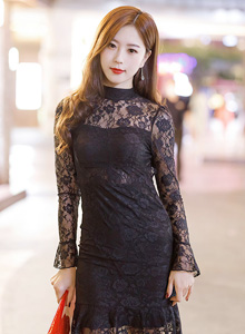 [IMISS爱蜜社] 模特杨紫嫣Cynthia - 时尚街拍+丝袜系列性感写真 VOL.546