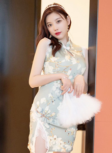 [XIAOYU语画界] 性感女神杨晨晨sugar - 韵味旗袍+丝袜系列私房写真 VOL.602