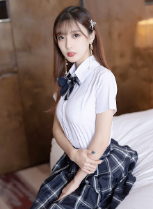 [XIAOYU语画界] 美女模特林星阑 - 白衬衣+黑丝系列足量写真 VOL.667