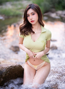 [MyGirl美媛馆] 性感女神绮里嘉ula - 山涧溪水+户外系列长三角旅拍 VOL.597