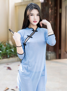 [MyGirl美媛馆] 新人模特媛媛酱belle - 民国学生装主题珠三角旅拍 VOL.622