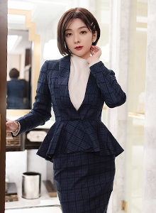 [IMiss爱蜜社] 性感女神Angela00 - 职场制服+丝袜浴室场景写真 Vol.575