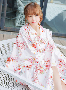 [爱蜜社IMiss] Vol.676 新人模特张思允Nice - 清新和服+内衣系列心愿写真
