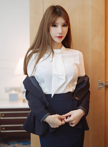 [花漾HuaYang] Vol.397 女神周于希Sandy - 职场OL+黑丝系列厦门旅拍