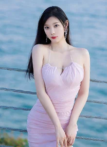 [语画界XIAOYU] Vol.841 女神杨晨晨Yome - 蓝灰色泳衣+游艇场景心愿旅拍