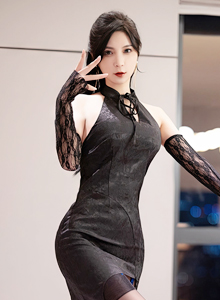 [语画界XIAOYU] Vol.881 模特小蛮妖Yummy - 连衣裙+魅惑黑丝杭州旅拍