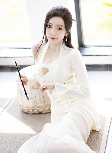 [秀人XiuRen] No.5846 女神王馨瑶yanni - 连衣长裙+原色丝袜性感写真
