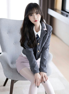 [XIAOYU语画界] VOL.996 模特林星阑 - 粉色护士服+白色丝袜性感写真